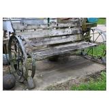Rustic Wooden Bench