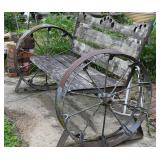 Rustic Wooden Bench