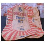 Vintage Advertising Sack