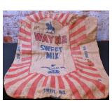 Vintage Advertising Sack