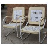Pair of Metal Chairs