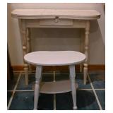 Wooden Vanity Table/Stool