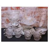 16 Pc Clear Glass