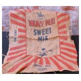 Vintage Advertising Sack