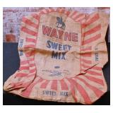 Vintage Advertising Sack