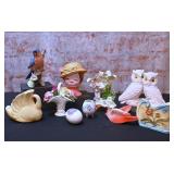 11 Pc. Decorative figures