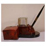 Inkwell Desk Set