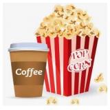 Dont Forget your Popcorn, Coffee, Punch Card1 Dont Forget your Popcorn, Coffee, Punch Card1
