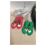 2 new size small 5/6 flip flops 2 new size small 5/6 flip flops
