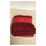 New beyond soft throw blanket red New beyond soft throw blanket red