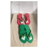 2 new size medium 7/8 flip flops 2 new size medium 7/8 flip flops