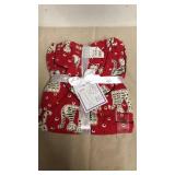 New red and black cat pajamas size XL New red and black cat pajamas size XL