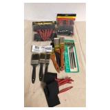 Group of paint brushes Group of paint brushes