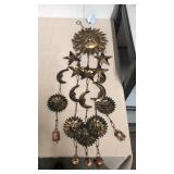 Large sun and moon wind chime Large sun and moon wind chime