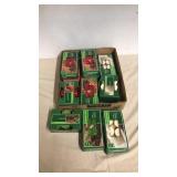 Group of holiday time candles with votives Group of holiday time candles with votives