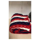 Crocheted quilt Crocheted quilt
