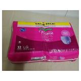 New underwear for women size large 32 count New underwear for women size large 32 count