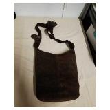 New brown suede purse New brown suede purse