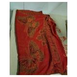Butterfly tapestry pashmina and silk Butterfly tapestry pashmina and silk