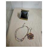 Avon multi-colored seed bead necklace bundle and Avon multi-colored seed bead necklace bundle and