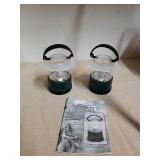 2 mini camping battery-operated lanterns 2 mini camping battery-operated lanterns