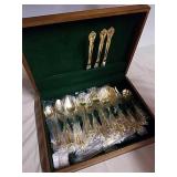 Very nice 8 piece serving utensil set in box Very nice 8 piece serving utensil set in box