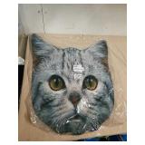 Cat face grey matte Cat face grey matte