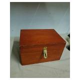 Wood storage box 10 x 8 x 6.5 Wood storage box 10 x 8 x 6.5