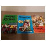 Vintage giant fairies story books