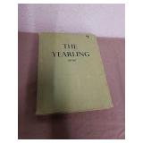 Vintage The Yearling book copyright 1938
