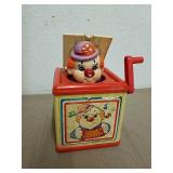 Vintage Jack in the Box toy 1988 Meritus