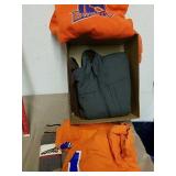 BSU sweatshirt and T-shirt with jacket and new