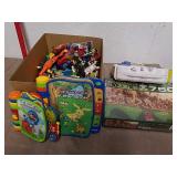 Group of kids toys