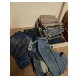 Group of jeans sizes 7 and more
