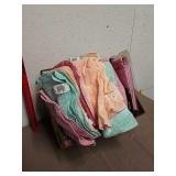 Group of bath towels, hand towels and washcloths