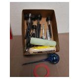 Solar lights, paint rollers and more