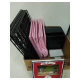 Collapsible storage cubes with small drawer
