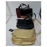 Three new purses genuine leather, and others