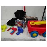 Race cars, Sesame Street wagon and more