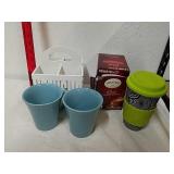 Keurig black tea with ceramic travel cup and