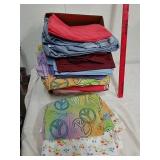 Group of fabric pieces