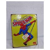 Metal Spider-Man sign 12.5 x 16