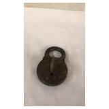 Vintage lock and key