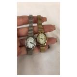 2 vintage timex watches