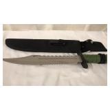 11.5' hunting knife with shealth