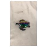 Colorful turtle pendant
