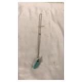 20' faux Turquoise pendent necklace