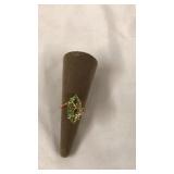 Green gemstone size 6.5 dragon fly ring