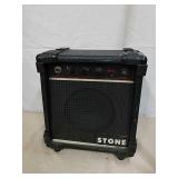Stone amp turns on