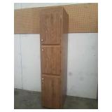 19' W X 85' H X 24'D 3 door cabinet